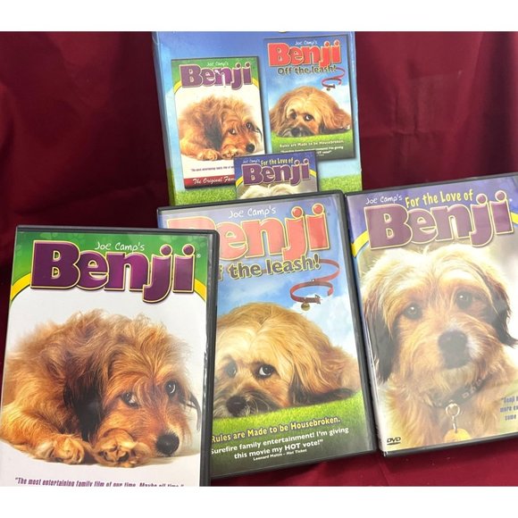 Media Benjie 3 Dvd Collection Directed By Joe Camp Stray Dog Gift